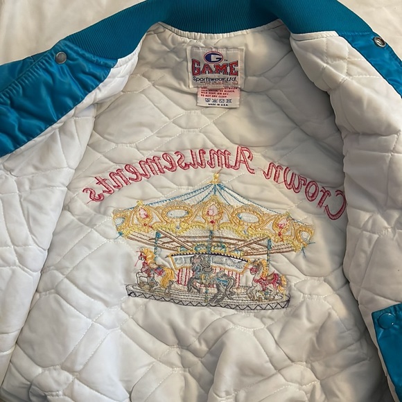 Vintage lined Bomber jacket - Picture 3 of 6